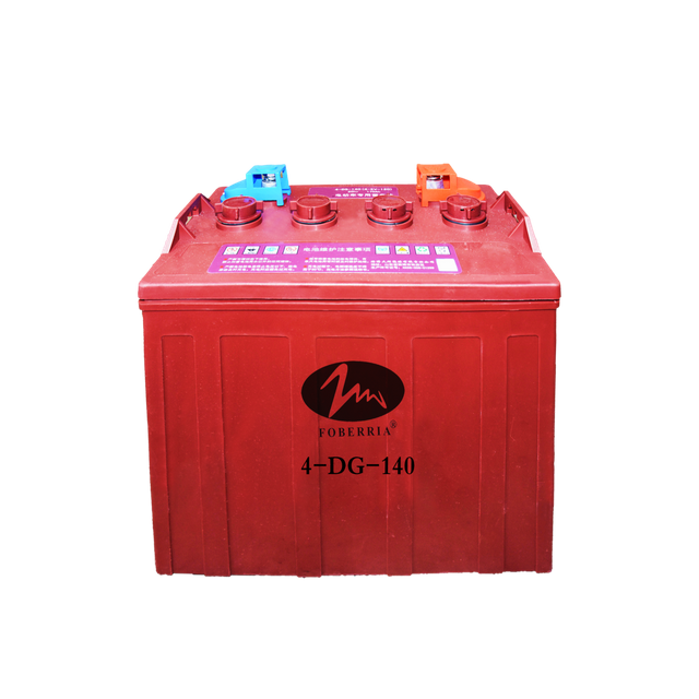 4-DG-140 EV 电池 8V140ah 深循环重型 AGM 电动车高尔夫球车电池 140ah