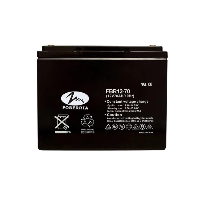 12V70ah VRLA 鉛酸 AGM 蓄電池