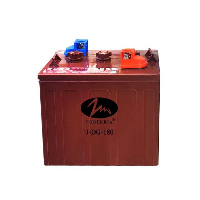 3-DG-180 EV 电池 6V180ah 深循环重型 AGM 电动车高尔夫球车电池 180ah