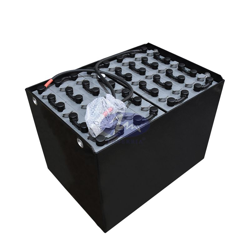 叉車用 DIN 標準 48V 5PZS625 可充電鉛酸牽引電池