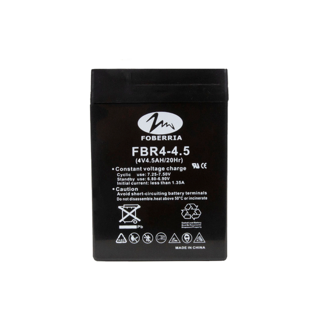 4V4.5ah UPS/报警/照明用密封铅酸电池（蓄电池）