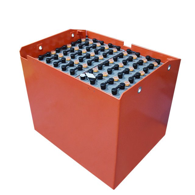 80V 8PzS640 DIN 电动叉车电池 带 SR350A 灰色