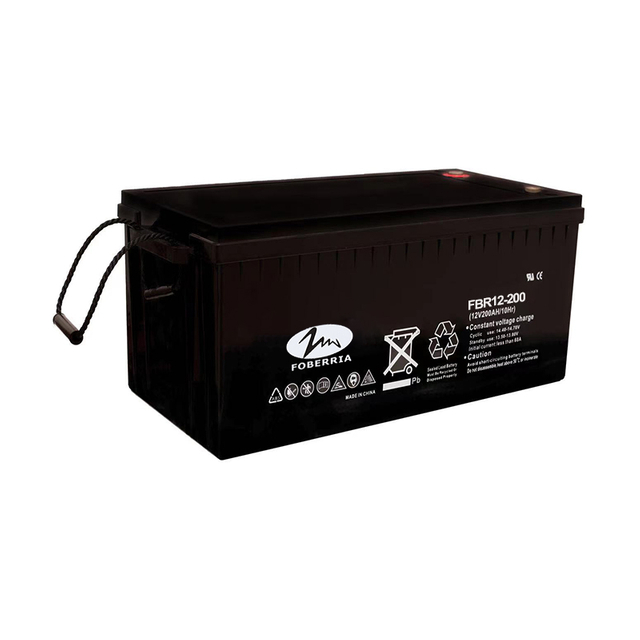 備用系統用 12v200 Vrla 密封鉛酸電池