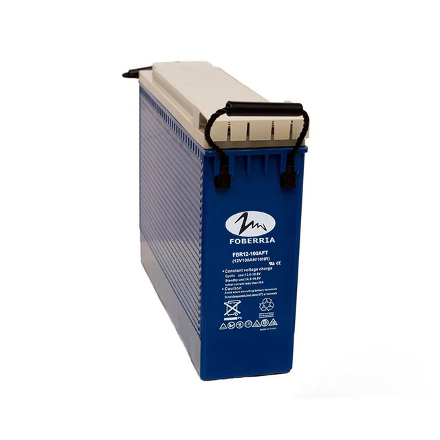  12V100AH前端子功率12V 100AH AGM FOBERRIA
